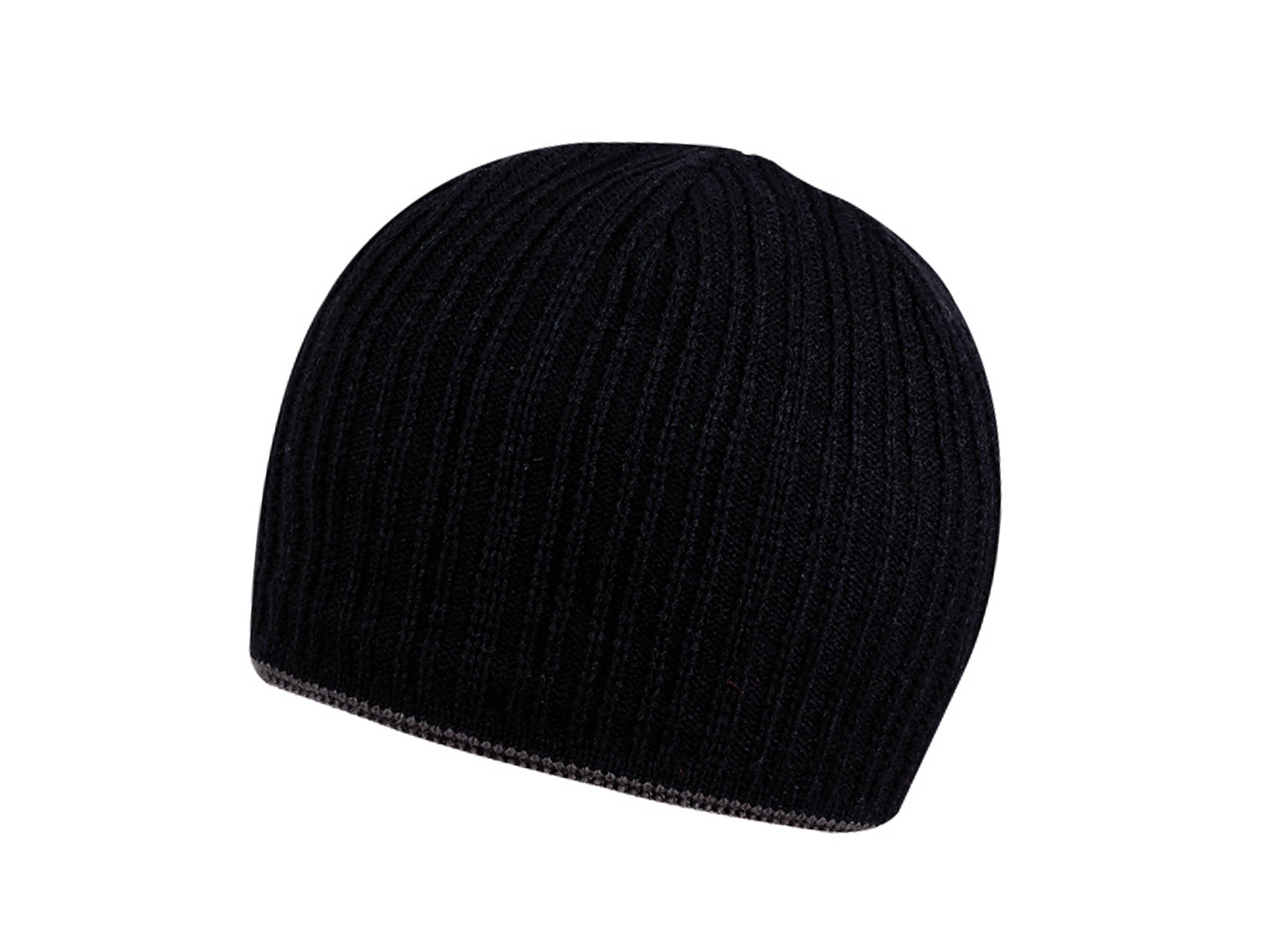 Beanie black ribbon